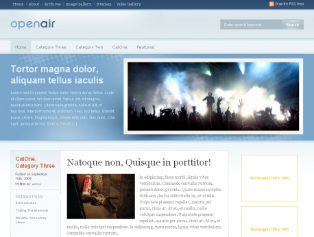 open-air-wordpress-theme