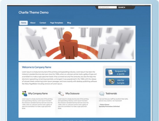 charlie-wordpress-theme