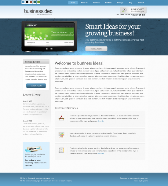 business-idea-wordpress-theme