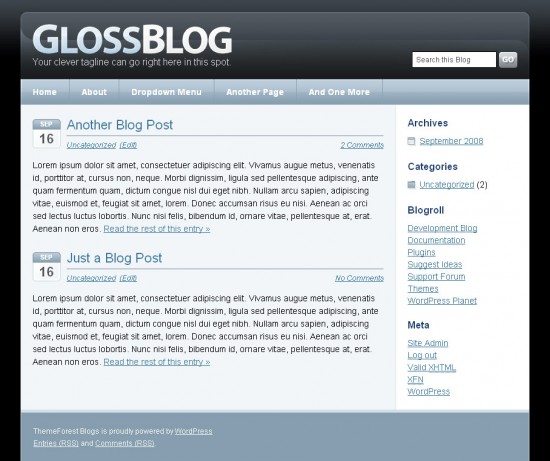 clean-simple-wordpress-theme-gray