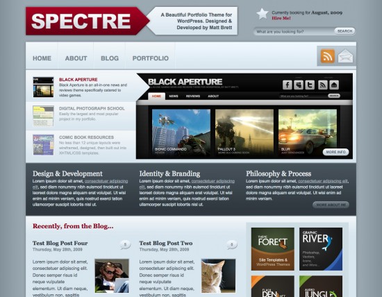 spectre-wordpress-theme