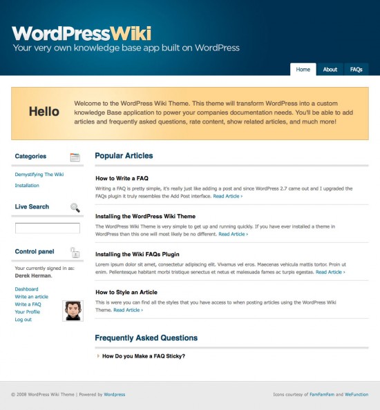 wordpress-wiki-theme