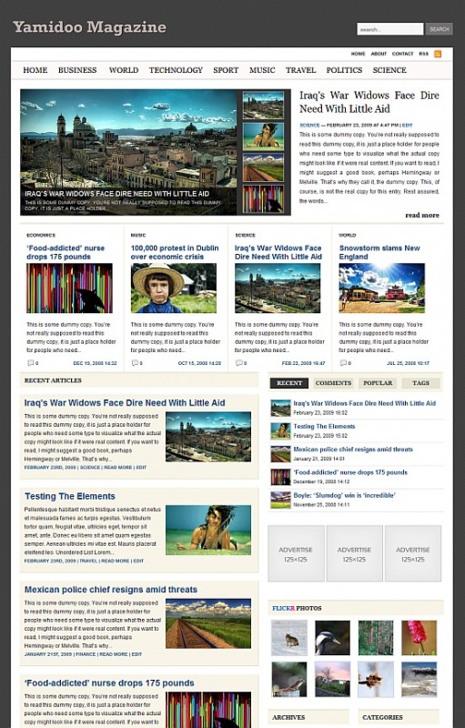 yamidoo-wordpress-theme